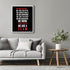 Posterizer 1 pcs-in this office we are a team-Workplace & Office Art-Motivational & Inspirational Art-Gift for Boss, Manager-decor for office wall...